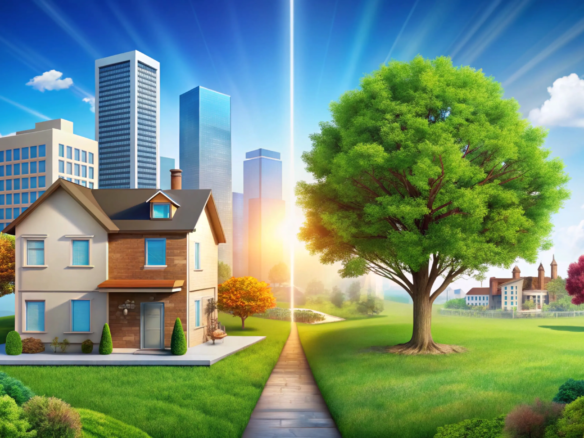 picture house with tree house background